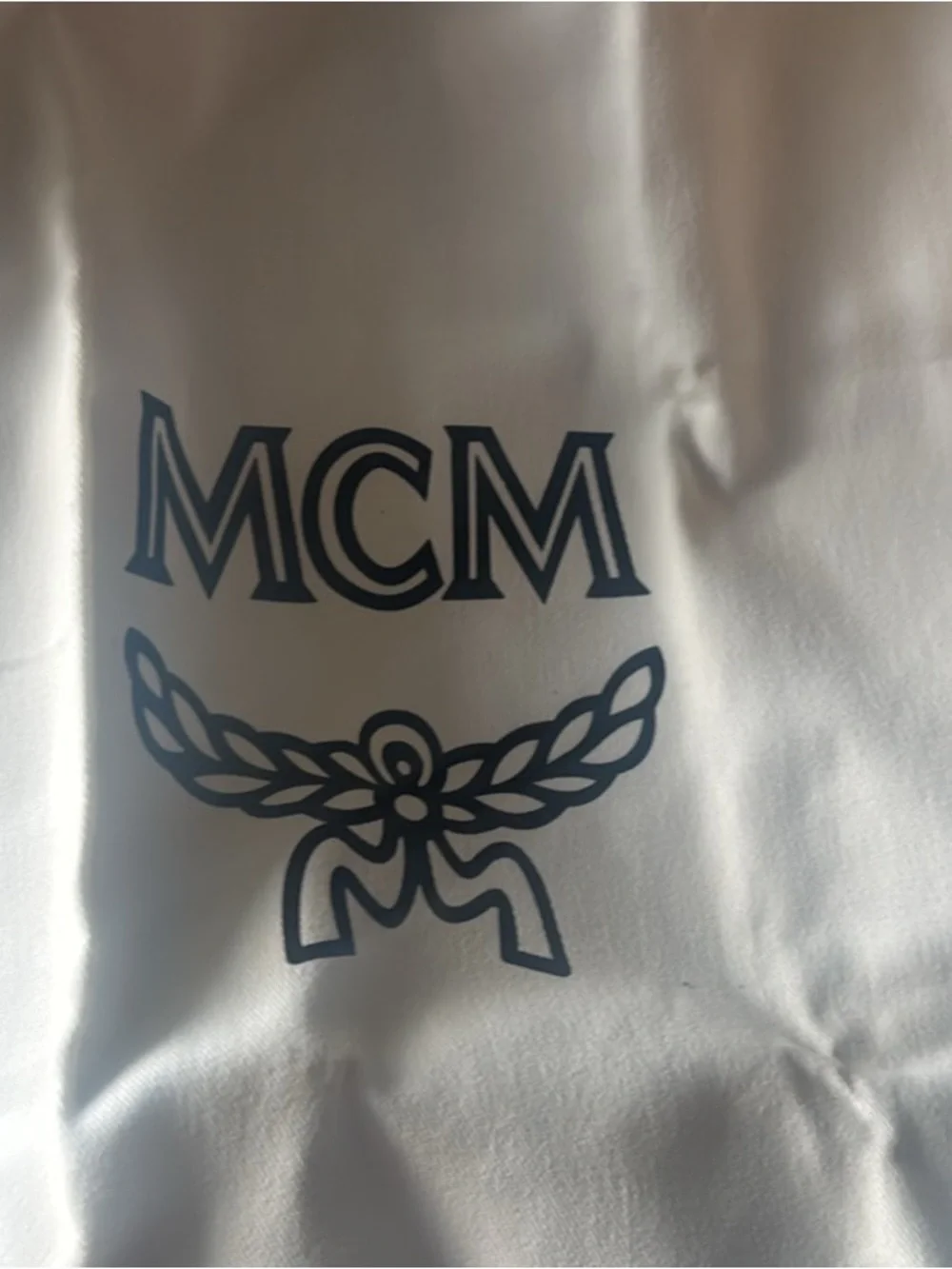 MCM Women’s Cognac Brown Logo-Perforated Slide Sandals